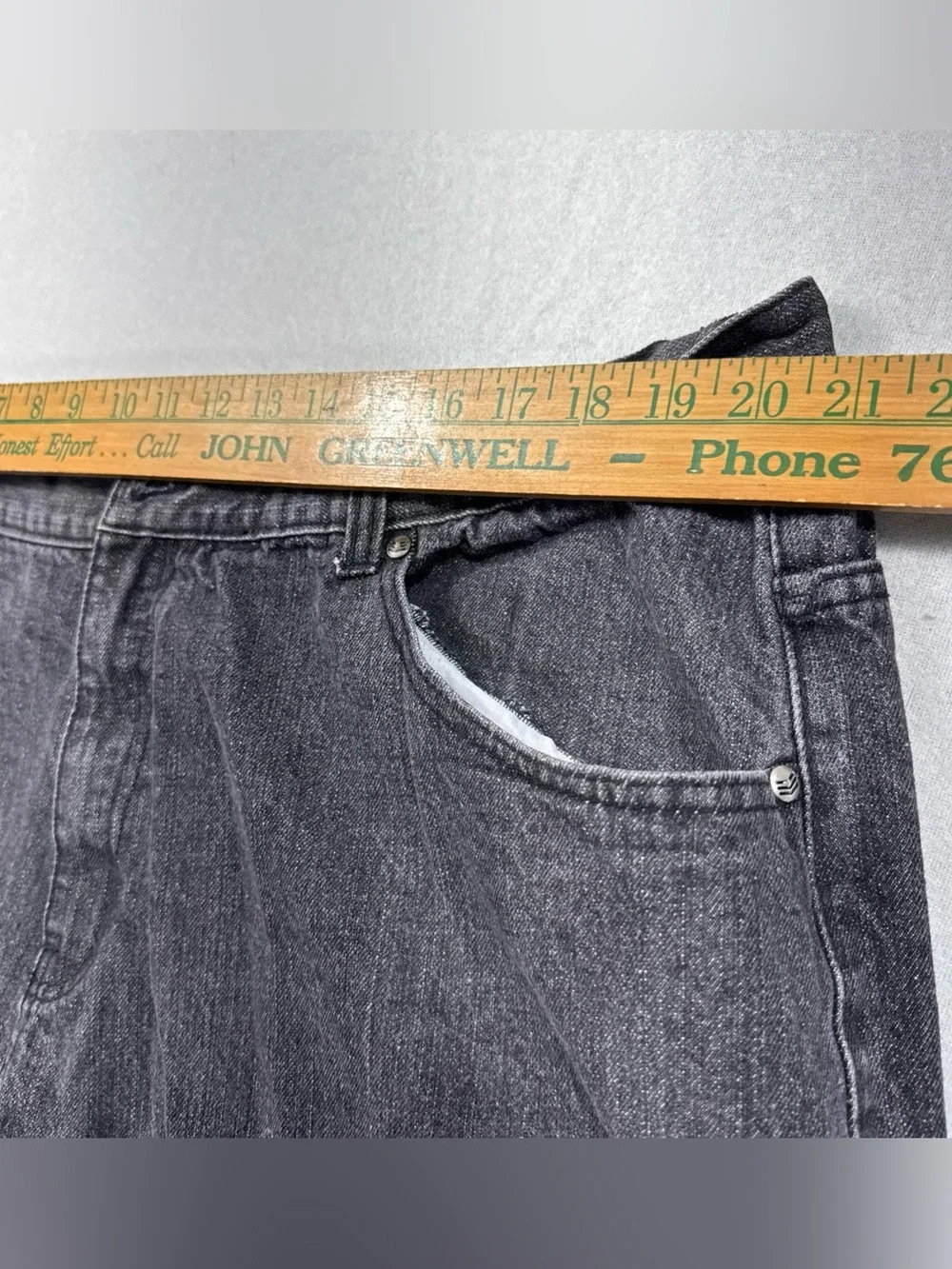 SOULJA Men’s  Black Jeans Grunge Skater  Size 42